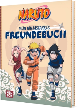 Cover von „Naruto: Mein ninjastarkes Freundebuch“
