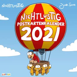 Nichtlustig Postkartenkalender 2021 Carlsen nicht lustig kalender 2021
