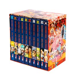 Cover von „One Piece Sammelschuber 8: Dressrosa (inklusive Band 71-80)“