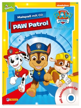 PAW Patrol: Malspaß mit CD