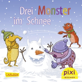 Pixi 2458: Drei Monster im Schnee