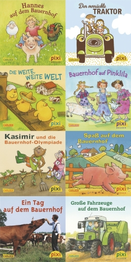 Pixi-8er-Set 208: Pixi besucht den Bauernhof (8x1 Exemplar)