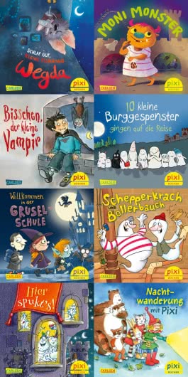 Cover von „Pixi in der Geisterbahn (8x1 Exemplar)“