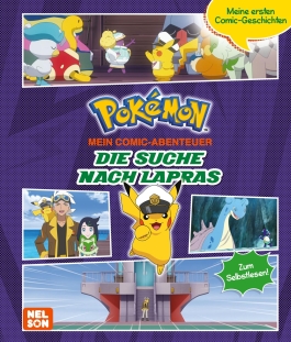 Cover von „Pokémon Comic: Die Suche nach Lapras“