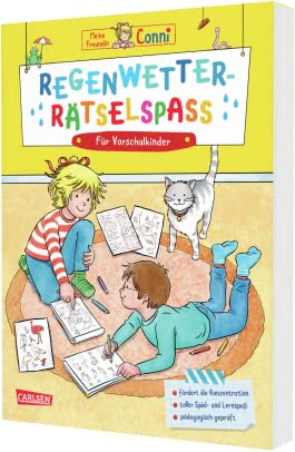 Cover von „Regenwetter-Rätselspaß für Vorschulkinder“