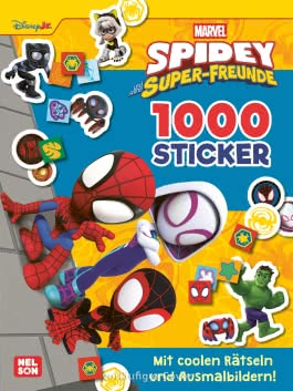 Cover von „Spidey und seine Super-Freunde: 1000 Sticker“