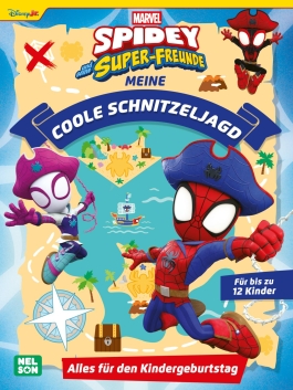 Cover von „Spidey und seine Super-Freunde: Meine coole Schnitzeljagd“