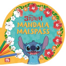 Disney Kreative Beschäftigung: Stitch: Mandala-Malspaß