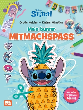 Cover von „Stitch: Mein bunter Mitmachspaß“