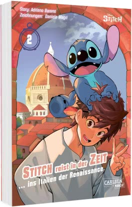 Cover von „Stitch reist in der Zeit 2“
