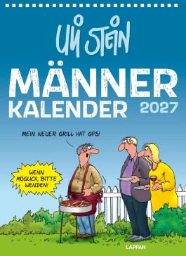 Cover von „Uli Stein Männer Kalender 2027: Monatskalender für die Wand“