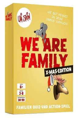Cover von „Uli Stein Weihnachtsspiel: We are family“