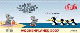 Cover von „Uli Stein Wochenplaner 2027: Tischkalender“