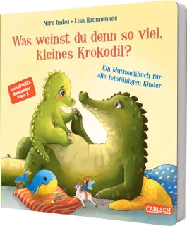 Was weinst du denn so viel, kleines Krokodil?