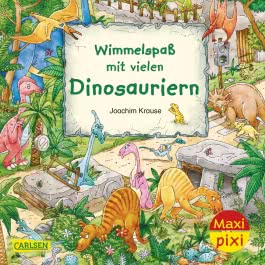 Cover von „Wimmelspaß mit vielen Dinosauriern“