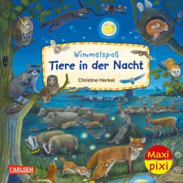 Maxi Pixi 425: Wimmelspaß Tiere in der Nacht