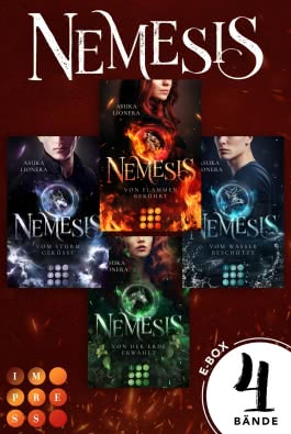 Nemesis: Alle vier Bänder der Götter-Fantasy im Sammelband  