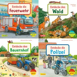 Maxi-Pixi-4er-Set 97: Entdecke deine Welt 2 (4x1 Exemplar)