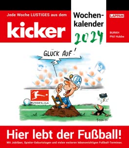 Hier lebt der Fußball! – kicker-Wochenkalender 2024