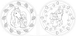Bibi & Tina:  MANDALA-Malspaß
