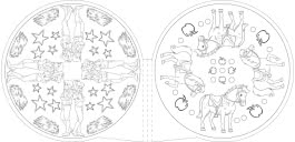 Bibi & Tina:  MANDALA-Malspaß