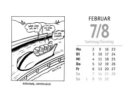 365 gute Perscheid-Tage 2026: Tageskalender