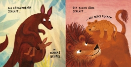 Innenansicht von „Alle schlafen!“