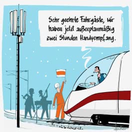 Innenansicht von „Aus der Bahn!“