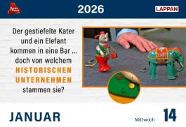 Bares für Rares – Tageskalender 2026