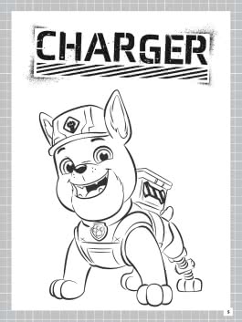Rubble & Crew: Baupfotenstarkes Malbuch