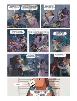 Innenansicht von „Blacksad Stories“