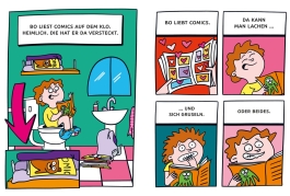 Innenansicht von „Bo im Klo“