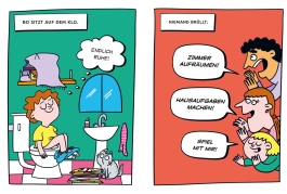 Innenansicht von „Bo im Klo“