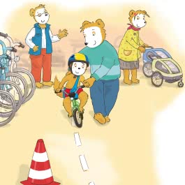 Maxi Pixi 486: Bobo Siebenschläfer kann schon Rad fahren