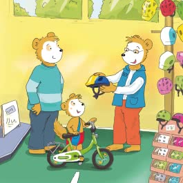 Maxi Pixi 486: Bobo Siebenschläfer kann schon Rad fahren
