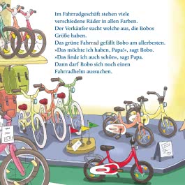 Maxi Pixi 486: Bobo Siebenschläfer kann schon Rad fahren