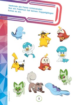 Pokémon Activity-Buch: Bunter Stickerspaß