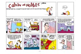 Innenansicht von „Calvin und Hobbes Kompakt 1“