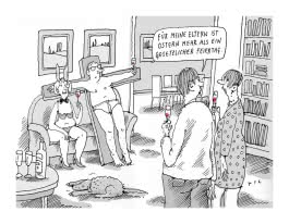 Cartoons für Menschen mit gehobenen humoristischen Ansprüchen