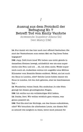 Innenansicht von „Catch Your Death“