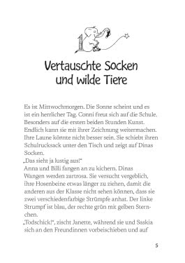 Innenansicht von „Conni, Dina und der Babysitterclub“