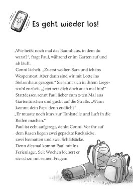 Innenansicht von „Conni im Weltall-Camp“