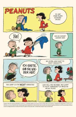 Innenansicht von „Das Beste der Peanuts“