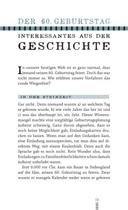 Das böse Buch zum 60. Ein satirisches Geschenkbuch zum 60. Geburtstag