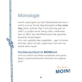 Das Buch MOIN - Na denn man tau