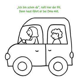 Ausmalbilder für Kita-Kinder: Das dicke Kindergarten-Malbuch: vorher und nachher