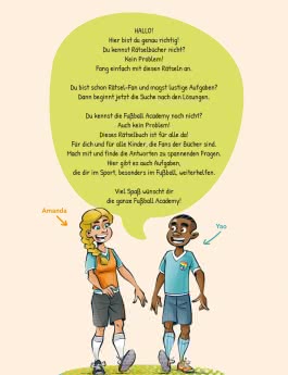 Innenansicht von „Das große Fußball-Rätselbuch“