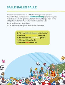 Innenansicht von „Das große Fußball-Rätselbuch“