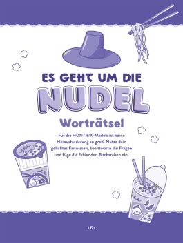 Innenansicht von „Das inoffizielle K-POP DEMON HUNTERS Activity Buch“