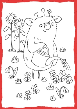 Innenansicht von „Das kleine WIR: Malblock “